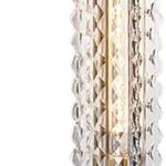 BKLFGP European Style Gold Wall Sconces Bathroom Vanity Light Fixtures, Glass Tube Wall Lamp Solid