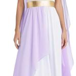 Women's Greek Costume Roman Dress Ancient Greece Toga Gown Rome Princess Halloween Fancy Dress