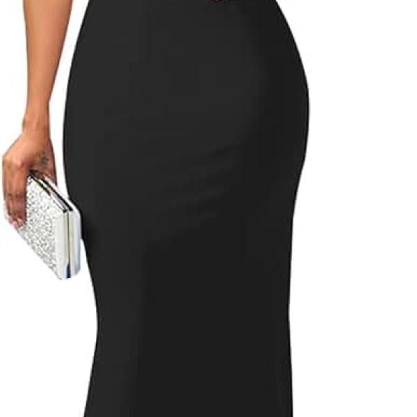 Formal Evening Dress for Women Elegant 2024 Sexy Off Shoulder Ruched Wedding Guest Bodycon Party Maxi Dresses