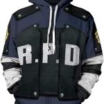 RPD Hoodie Sweatshirt Halloween Cosplay Costume