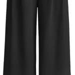 LILLUSORY Womens Wide Leg Dress Pants Hight Waisted Work Business Causal Loose Palazzo Trousers