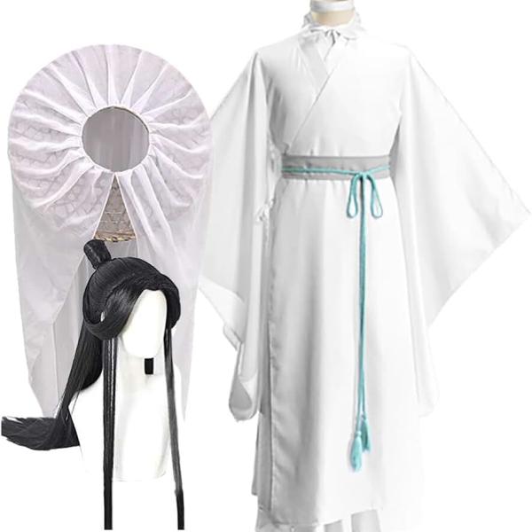 Xie lian Anime Cosplay Costume Chinese Hanfu Cosplay Uniforms Full Set Cosplay Outfit for Halloween