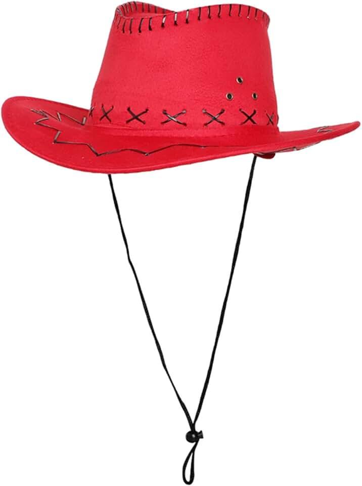 EINCORN Cowboy Hat Western Wide Brimmed Hat for Women Men Casual Wear Western Fedoras Men Women