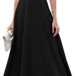 Womens Wedding Guest Dresses Long Sweetheart Neckline Sleeveless Cocktail Dress