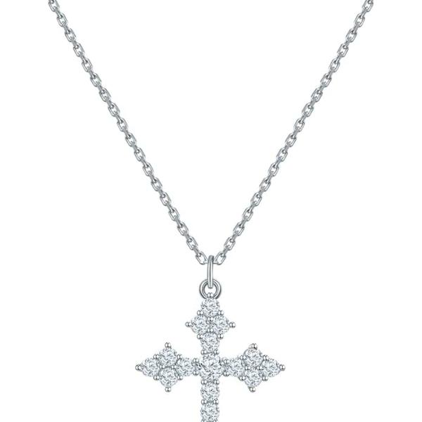 Silver Cross Necklace for Women,Cross Necklace for Women Gold, Silver/Gold Cross Jewelry, Cross