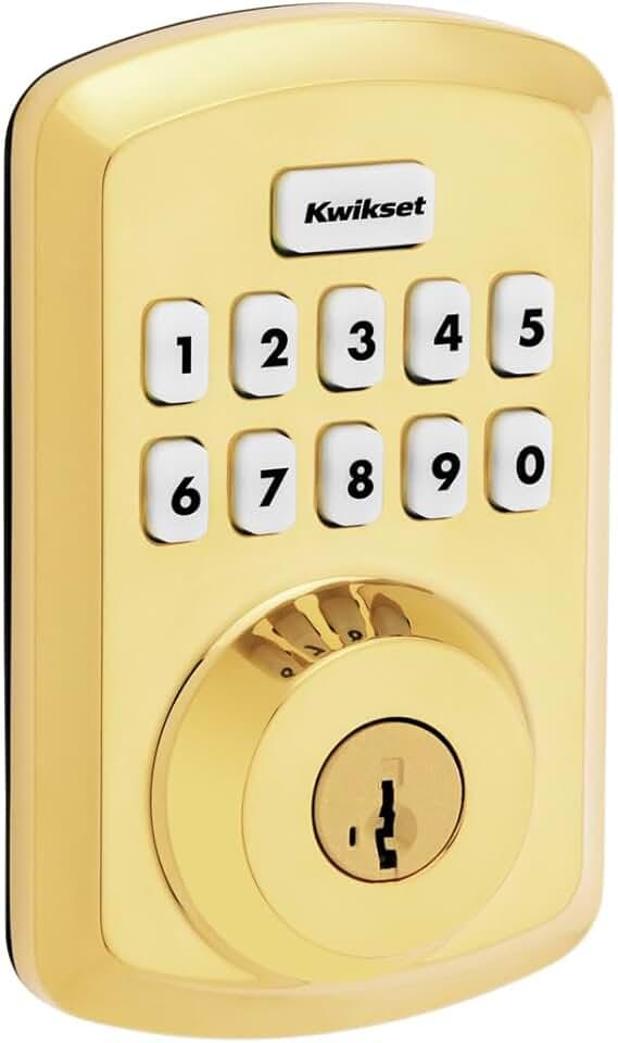 Kwikset 9250TRS-L03S Transitional Powerbolt 2 Electronic SmartCode Deadbolt SmartKey with RCAL