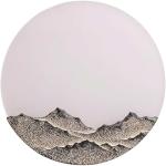 BKLFGP Modern Chinese Style Landscape Art Round Wall Lamp Creative LED Painting Wall Decoration