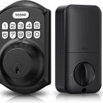 TEEHO TE001 Keyless Entry Door Lock with Keypad - Smart Deadbolt Lock for Front Door with 2 Keys -