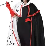 Halloween Costumes Woman 2024, Witch Cloak for Women with Hood, Dalmatian Halloween Costumes Set