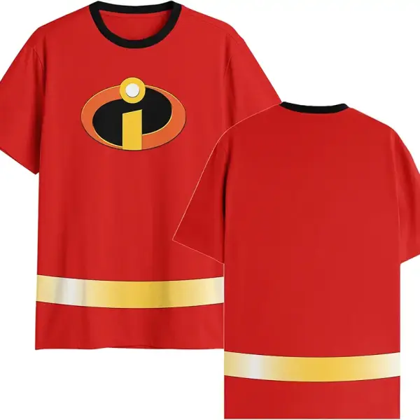 Pixar The Incredibles Logo Symbol Costume T-Shirt