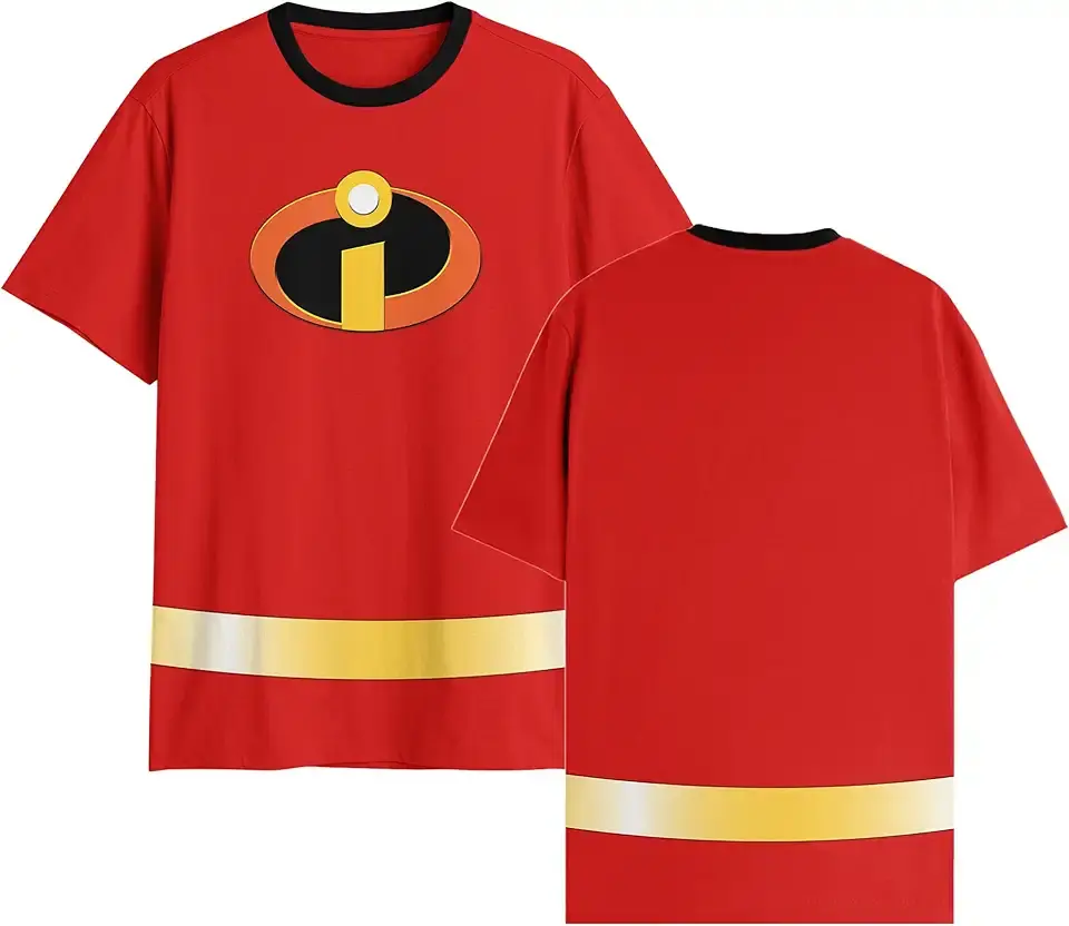 Pixar The Incredibles Logo Symbol Costume T-Shirt