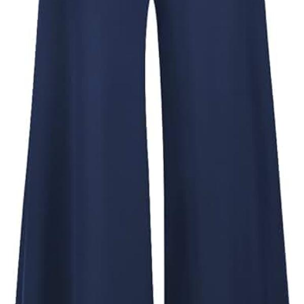 Arolina Women's Stretchy Wide Leg Palazzo Lounge Pants Casual Comfy High Waist Palazzo Pants