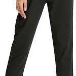 GRACE KARIN Women's Cropped Paper Bag Waist Pants with Pockets