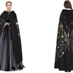 (Rhinestone Butterfly) Adult Full Length Hooded Cape Mystic Hooded Cloak For Halloween Party