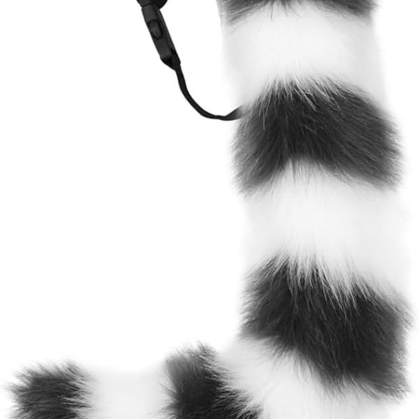 Fox Fur Tail Cosplay Party Costume Super Huge Fluffy Tail for Teen Adult