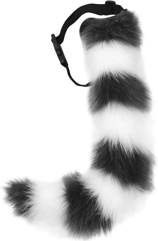 Fox Fur Tail Cosplay Party Costume Super Huge Fluffy Tail for Teen Adult