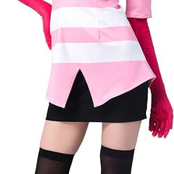 Hazbin Hotel Angel Dust Cosplay Costume