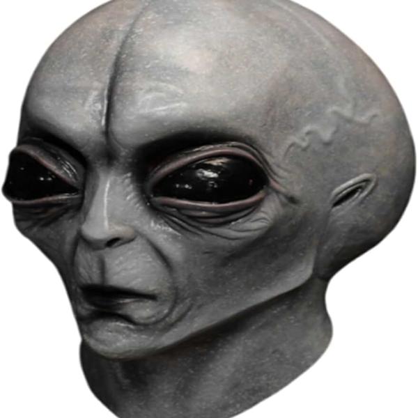 Alien mask adult Realistic Alien Mask Halloween Head Masks Novelty Halloween Costume Party Head