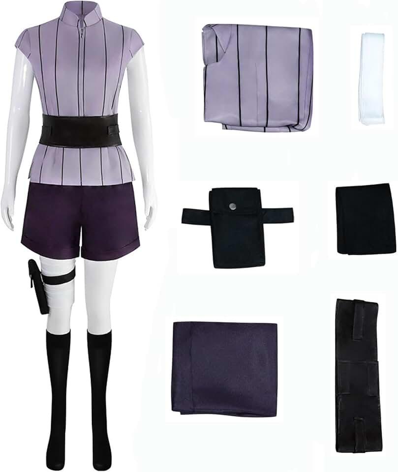 Purple Cosplay,Purple Short Suit Cosplay Full Set Halloween Unisex