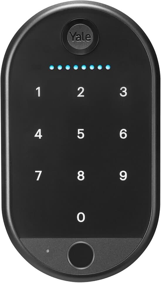 Yale Keypad Touch, Fingerprint Door Lock, Keyless Entry, Smart deadbolt, Pin Code Entry - Does Not