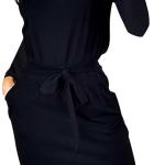 PRETTYGARDEN Women's Fashion Casual Long Sleeve Belted Party Bodycon Sheath Pencil Dress