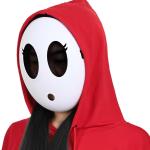 Halloween Mask, Shy Guy Mask, Shy Guy Costume, Full Face Shy Guy Mask Adult, Ghost Face Mask