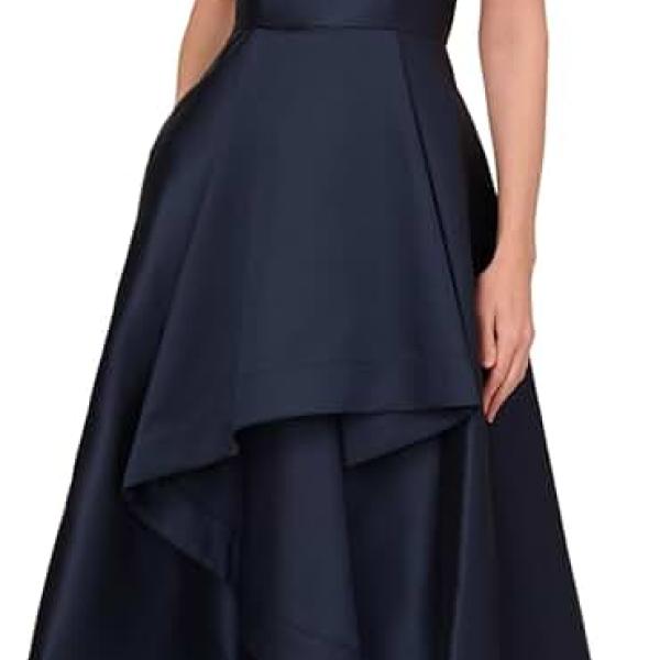 Women's Mikado High Low Gown