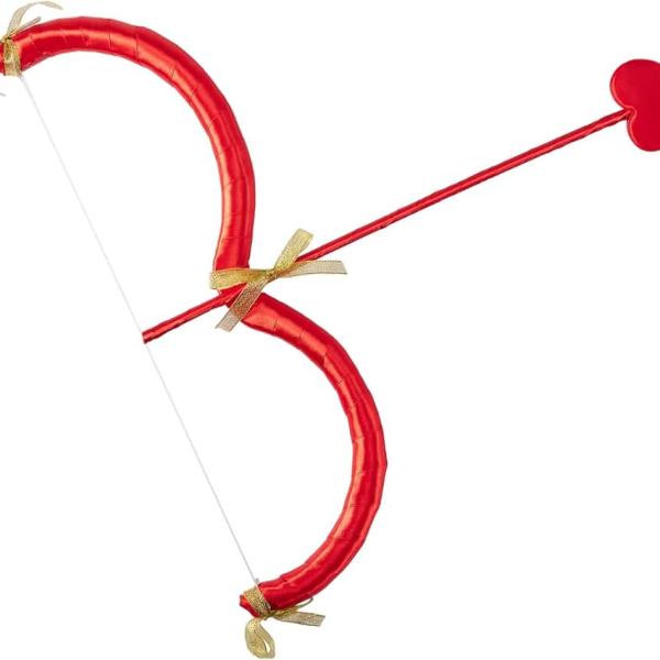 Halloween Valentine's Cupid Accessory, Cupid Bow and Arrow Costume Set Valentine Cupid Costume Prop