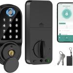 Smart Door Lock, Fingerprint Door Lock, Smart Biometric Deadbolt, Electronic Touchscreen Door Lock