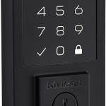 Kwikset SmartCode 270 Keyless Electronic Contemporary Touchpad Deadbolt, Auto Door Lock, SmartKey