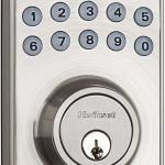 Kwikset 92640-001 Contemporary Electronic Keypad Single Cylinder Deadbolt with 1-Touch Motorized