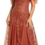 Women's Sequin Sparkly V-Neck Short Sleeve Maxi Evening Dress 00734