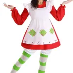 Adult Strawberry Shortcake Costume | Nostalgic Character Dress with Iconic Hat for Halloween &