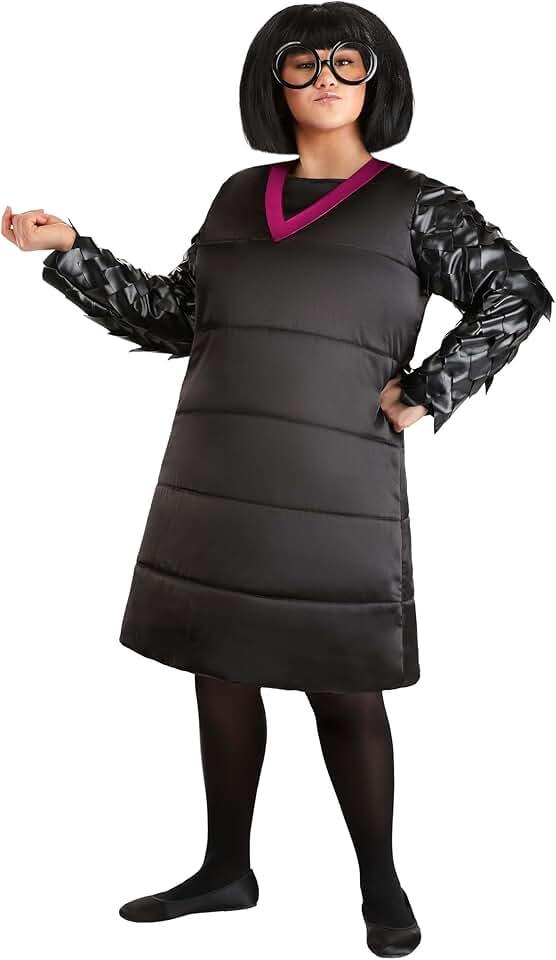 Plus Size Edna Mode Costume | Disney and Pixar The Incredibles Edna Costume, Classic Edna Mode