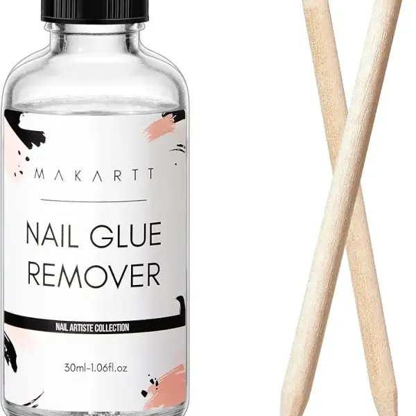 Makartt Nail Glue Remover for Press on Nails - 30ML Press On Nail Remover Easy Removal Debonder for