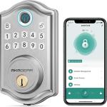 Keyless Entry Door Lock with APP Control - Fingerprint Deadbolt Door Lock, Electronic Keypad Lock,