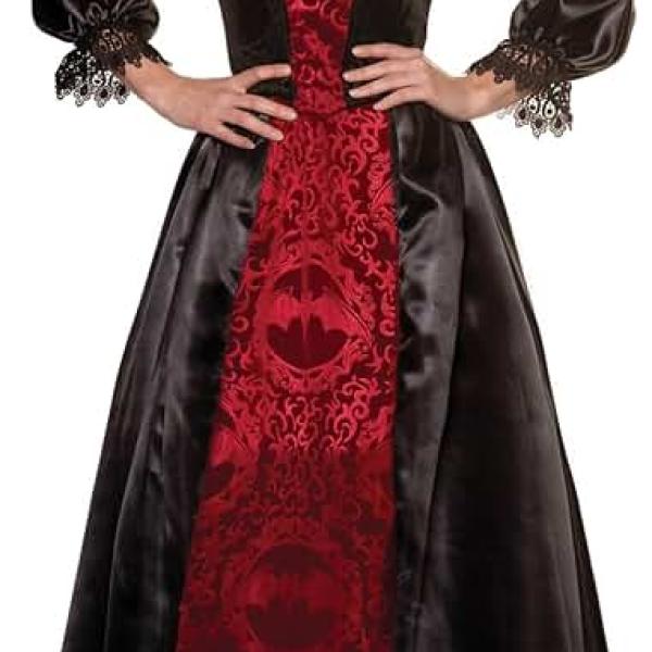 Womens Gothic Vampire Dress, Halloween Costumes for Women