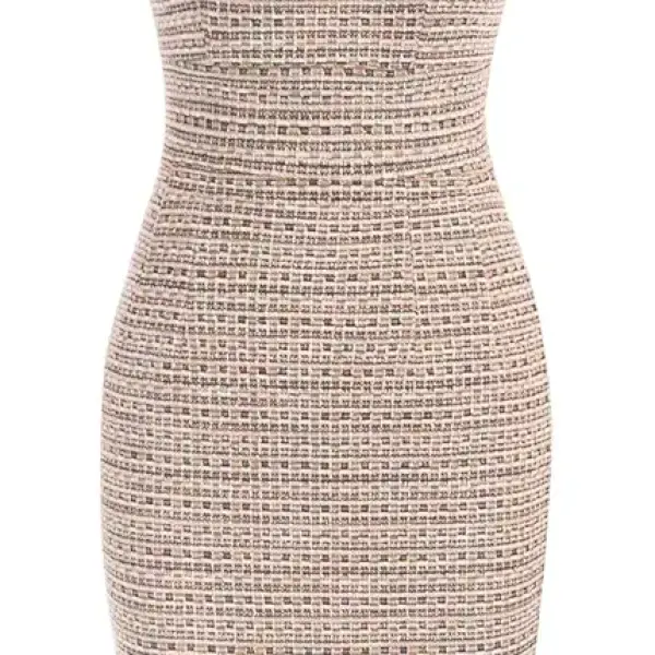 GRACE KARIN Women's Gorgeous Pencil Dress Cap Sleeve Tweed Pencil Dress for Work