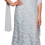 Women's Long Sleeveless Dress with Shawl