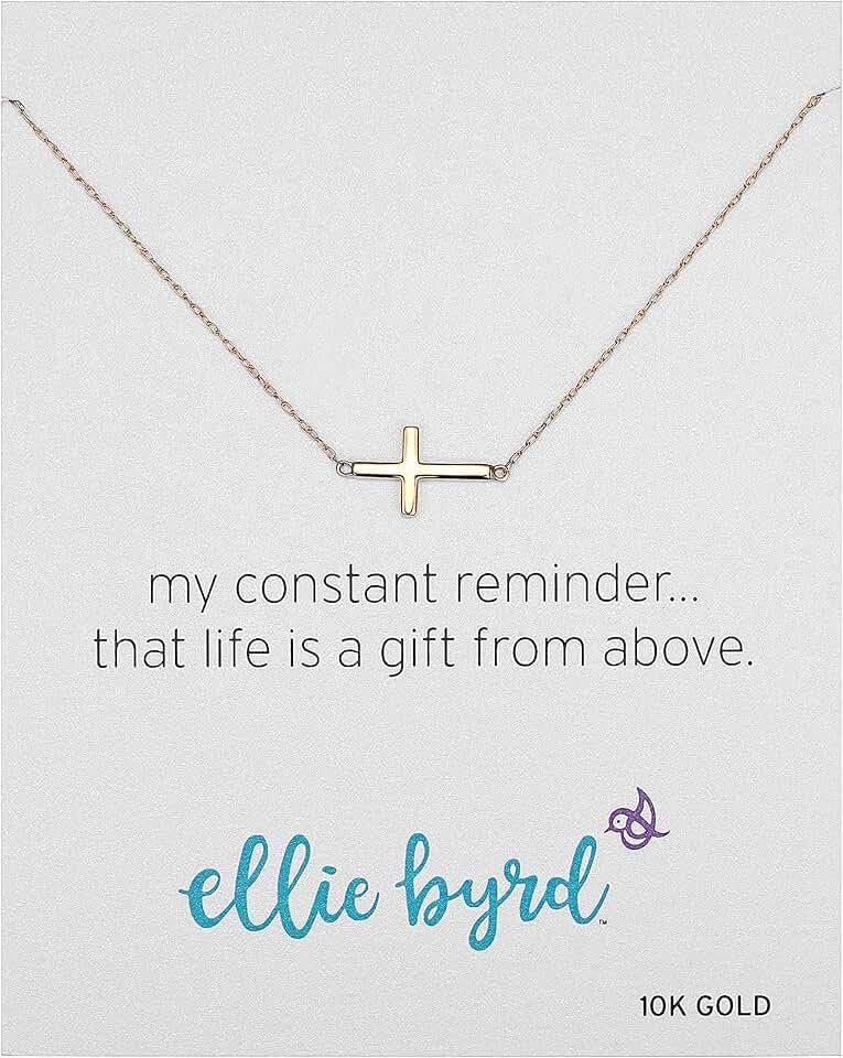 ellie byrd 10k Yellow Gold Necklace, 18"